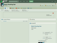 Tablet Screenshot of black-shooting-star.deviantart.com