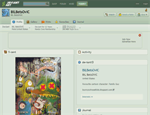 Tablet Screenshot of bilbetsovic.deviantart.com