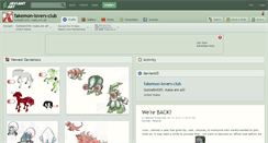 Desktop Screenshot of fakemon-lovers-club.deviantart.com