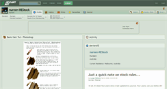 Desktop Screenshot of nureen-restock.deviantart.com