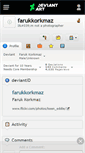 Mobile Screenshot of farukkorkmaz.deviantart.com