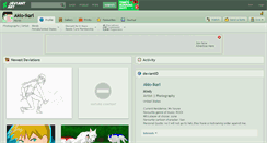 Desktop Screenshot of akio-ikari.deviantart.com