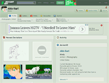Tablet Screenshot of akio-ikari.deviantart.com