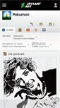 Mobile Screenshot of pokumon.deviantart.com