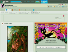 Tablet Screenshot of anniemsson.deviantart.com
