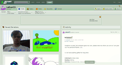 Desktop Screenshot of laticercx.deviantart.com