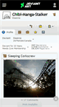 Mobile Screenshot of chibi-manga-stalker.deviantart.com