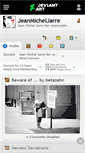 Mobile Screenshot of jeanmicheljarre.deviantart.com