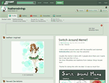 Tablet Screenshot of featheredwings.deviantart.com