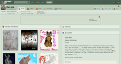 Desktop Screenshot of dan-iela.deviantart.com