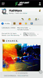 Mobile Screenshot of hushmaxx.deviantart.com