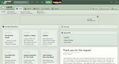 Desktop Screenshot of loccit.deviantart.com