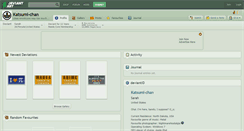 Desktop Screenshot of katsumi-chan.deviantart.com
