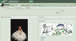 Desktop Screenshot of endymius.deviantart.com