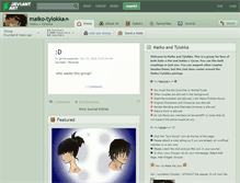 Tablet Screenshot of maiko-tylokka.deviantart.com