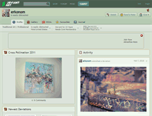 Tablet Screenshot of erkonom.deviantart.com