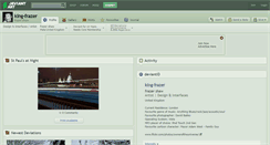 Desktop Screenshot of king-frazer.deviantart.com
