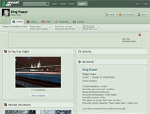 Tablet Screenshot of king-frazer.deviantart.com