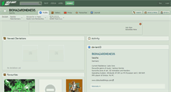 Desktop Screenshot of biohazardnemesis.deviantart.com