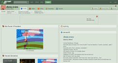 Desktop Screenshot of disney-evans.deviantart.com