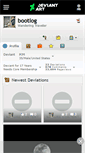 Mobile Screenshot of bootlog.deviantart.com