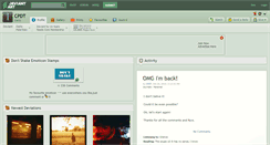 Desktop Screenshot of cpdt.deviantart.com
