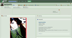 Desktop Screenshot of mephistophilis.deviantart.com