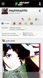 Mobile Screenshot of mephistophilis.deviantart.com