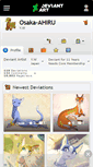 Mobile Screenshot of osaka-ahiru.deviantart.com