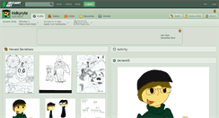 Desktop Screenshot of kidkyryte.deviantart.com