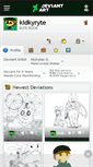 Mobile Screenshot of kidkyryte.deviantart.com