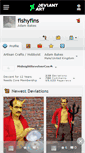 Mobile Screenshot of fishyfins.deviantart.com