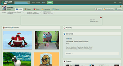 Desktop Screenshot of osmala.deviantart.com