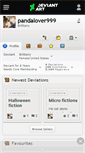 Mobile Screenshot of pandalover999.deviantart.com