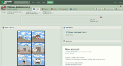 Desktop Screenshot of eternal-burning-soul.deviantart.com