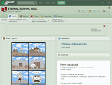 Tablet Screenshot of eternal-burning-soul.deviantart.com