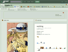 Tablet Screenshot of klopfer-11.deviantart.com