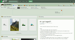 Desktop Screenshot of chocobofan1.deviantart.com