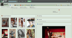 Desktop Screenshot of nancyt.deviantart.com