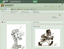 Tablet Screenshot of cartoon4ever.deviantart.com