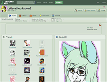 Tablet Screenshot of cetievatheunknown2.deviantart.com