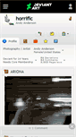 Mobile Screenshot of horrific.deviantart.com