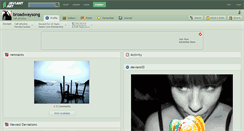 Desktop Screenshot of broadwaysong.deviantart.com