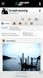 Mobile Screenshot of broadwaysong.deviantart.com