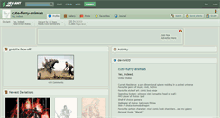 Desktop Screenshot of cute-furry-animals.deviantart.com