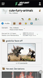 Mobile Screenshot of cute-furry-animals.deviantart.com