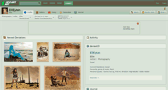 Desktop Screenshot of ellieytan.deviantart.com