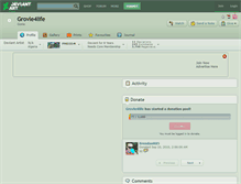 Tablet Screenshot of grovle4life.deviantart.com