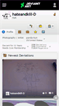 Mobile Screenshot of hateandkill-d.deviantart.com
