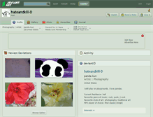 Tablet Screenshot of hateandkill-d.deviantart.com